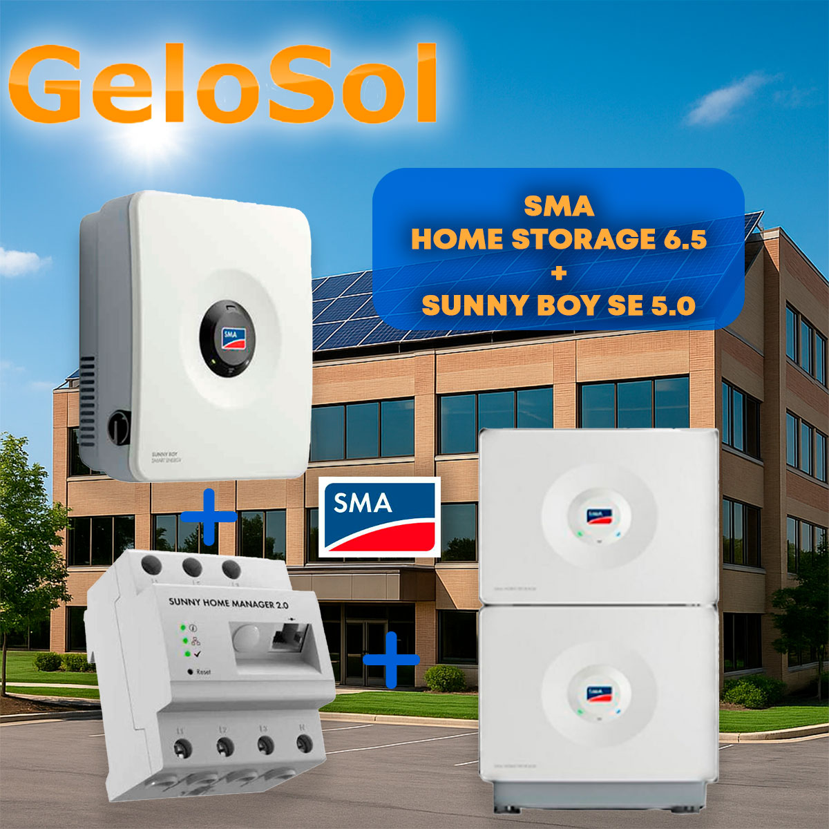 SET SMA Home Storage 6.5 + Sunny Boy SE 5.0 SET SMA Home Storage 6.5 + Sunny Boy SE 5.0