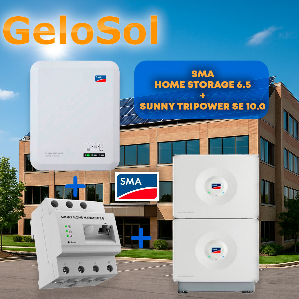 SET SMA Home Storage 6.5 + Sunny Tripower SE 10.0 SET SMA Home Storage 6.5 + Sunny Tripower SE 10.0