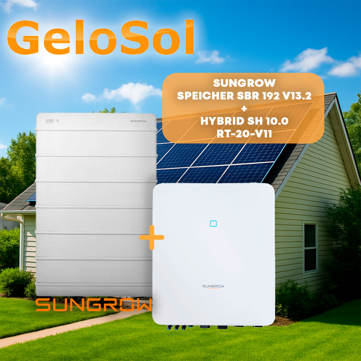 SET Sungrow Speicher SBR 192 V13.2 + Hybrid SH 10.0 RT-20-V11