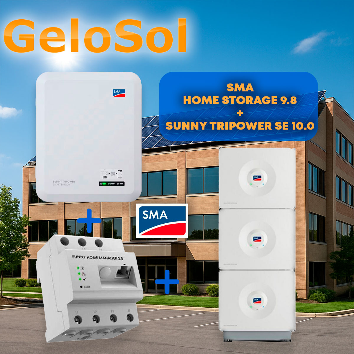 SET SMA Home Storage 9.8 + Sunny Tripower SE 10.0 SET SMA Home Storage 9.8 + Sunny Tripower SE 10.0